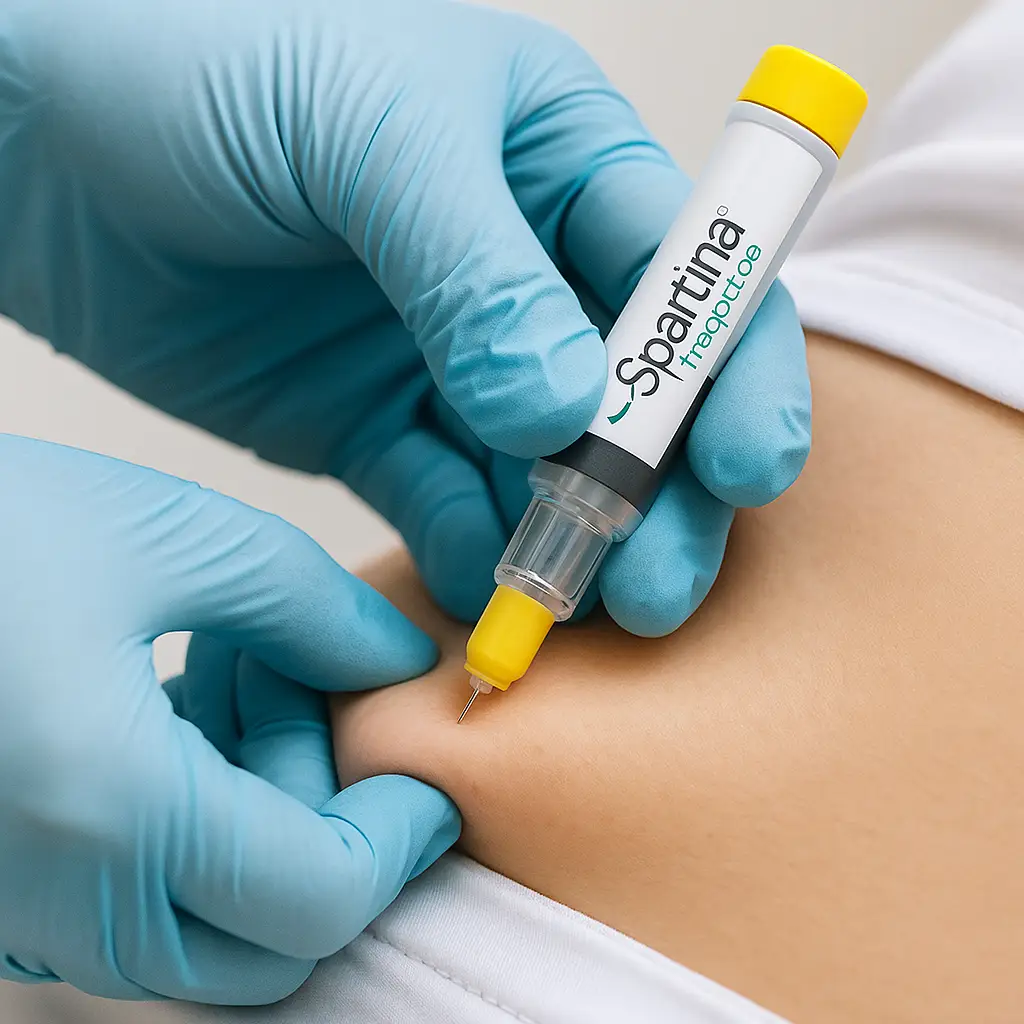 روش تزریق اسپارتینا